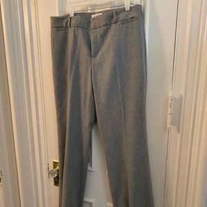 Like new Banana Republic gray wool trousers